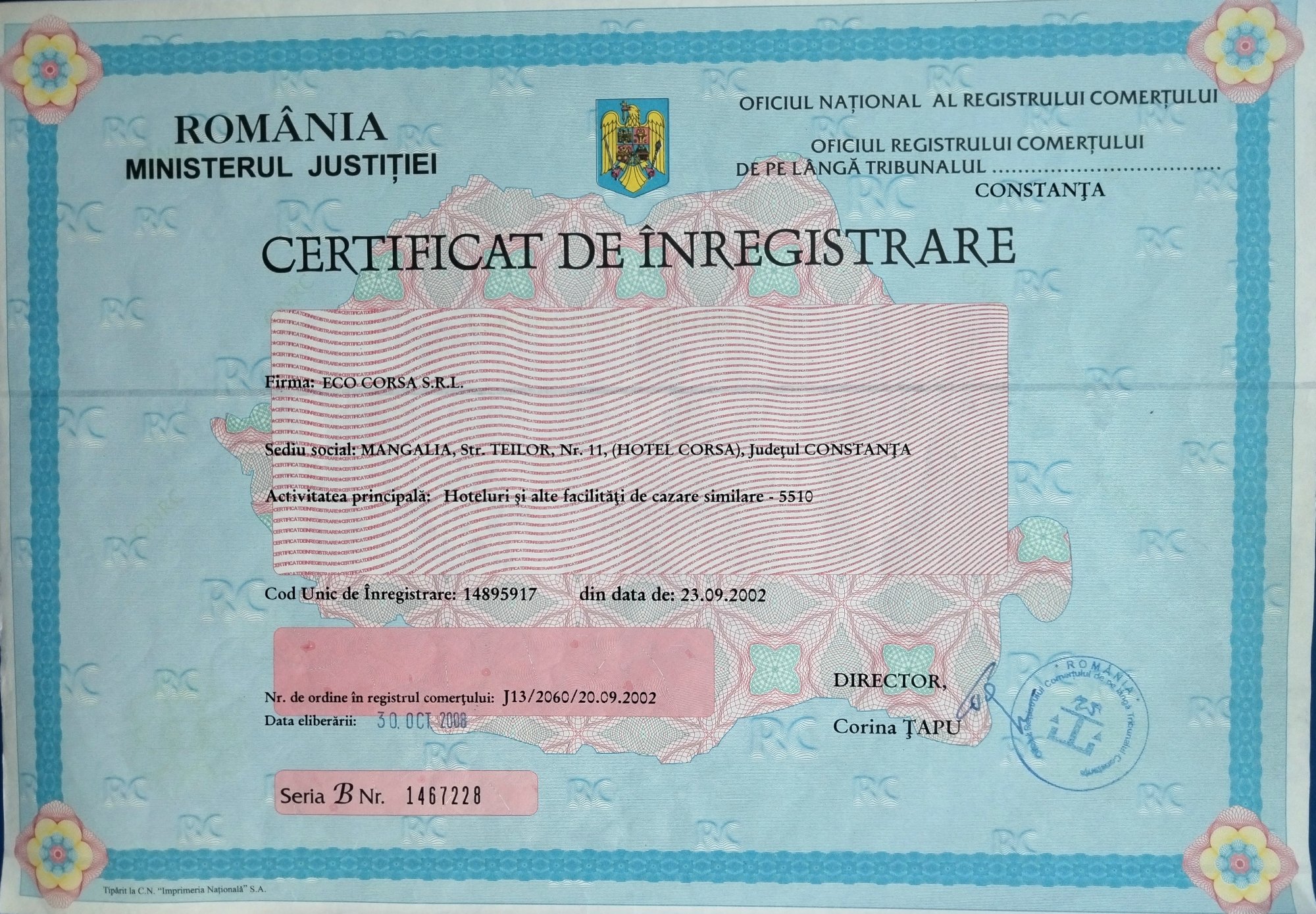 CUI Eco Corsa  Mangalia
